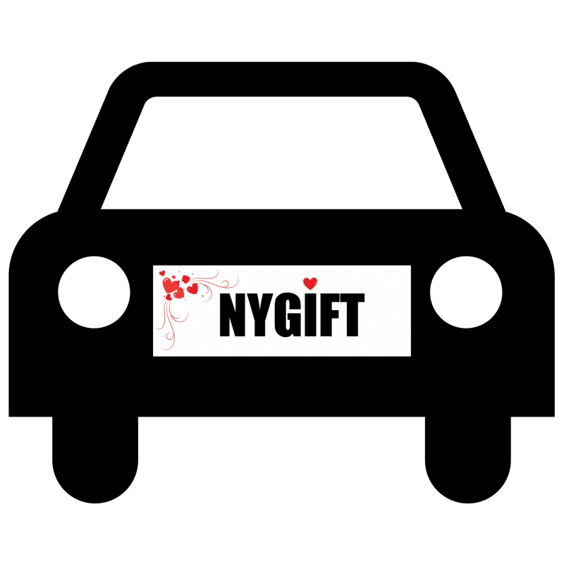 Billede af NYGIFT - magnetskilt til bil