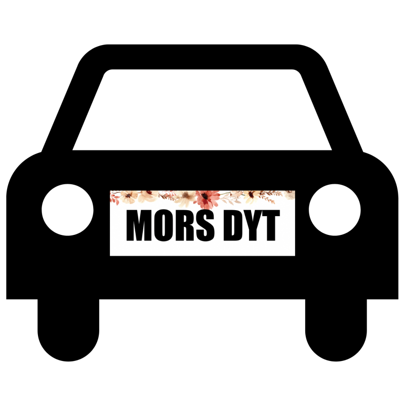 Billede af MORS DYT - magnetskilt til bil