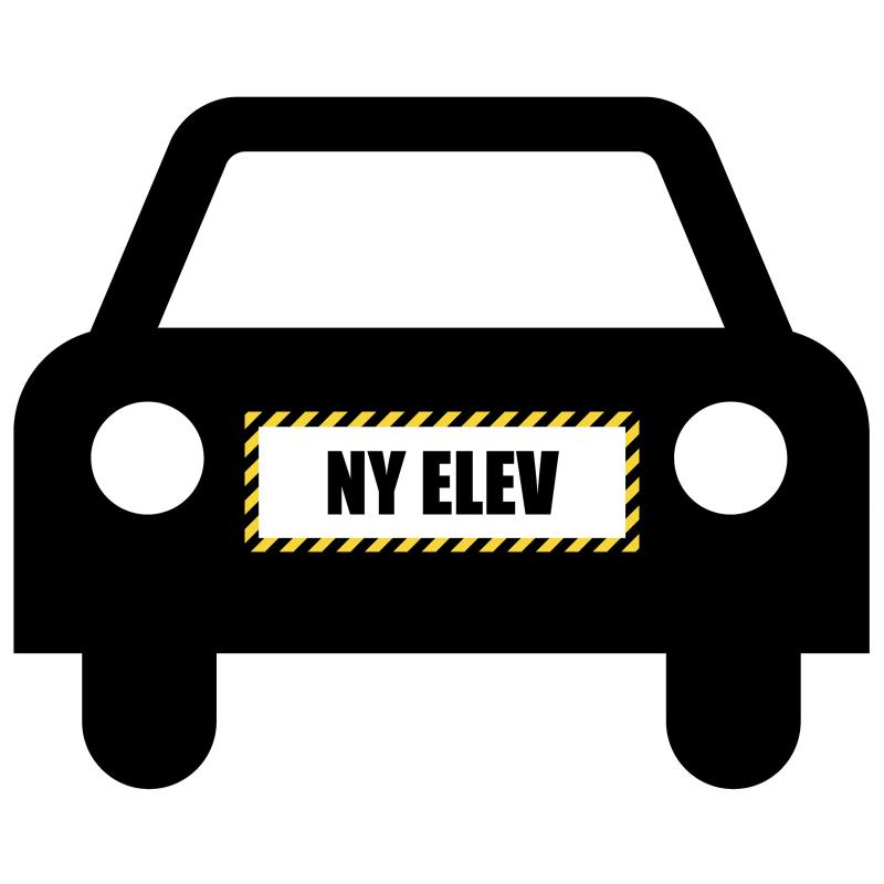 Billede af NY ELEV #1- magnetskilt til bil