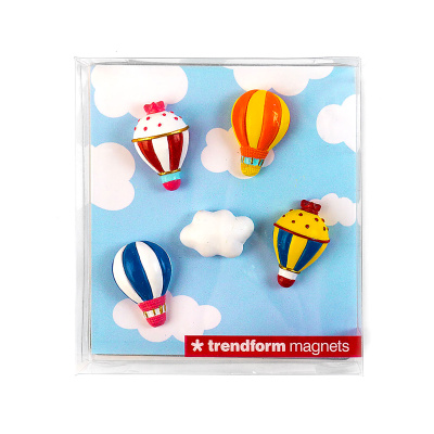 Du får 4 luftballoner og en sky i denne fine gaveæske fra Trendform