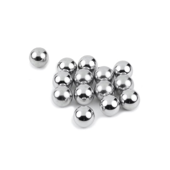 Metalkugler Ø13 mm. i en pose med 10 stk. Metalkugler bruges bl.a. som samlestykke til magneter.