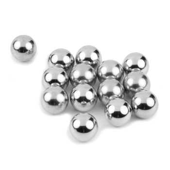 Store metalkugler Ø20 mm. i en pose med 10 stk. Metalkugler bruges bl.a. som samlestykke til magneter.