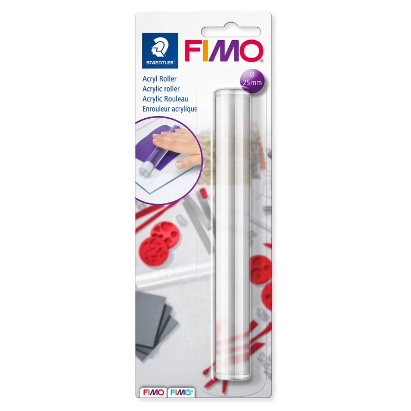 Se FIMO Rullepind - Acrylic roller 20 cm. hos Magnetz