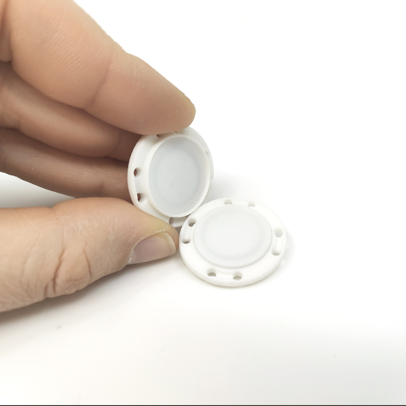 Sy-i-magnet knap rund Ø26 mm., hvid