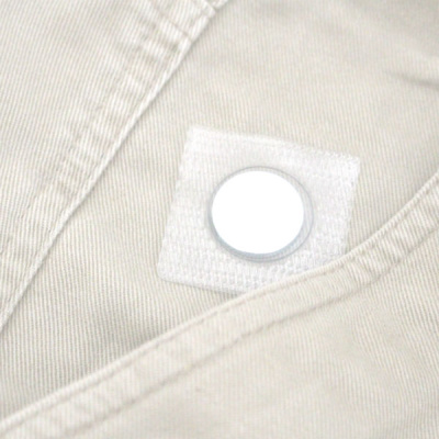 Neodymmagnet 12x2 mm. i firkantet PVC-lomme