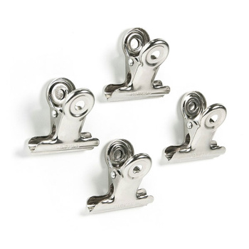 Graffa Bulldog Mini er klemme magneter i sølv metal fra Trendform. Gode til noter på køleskab og metalflader.