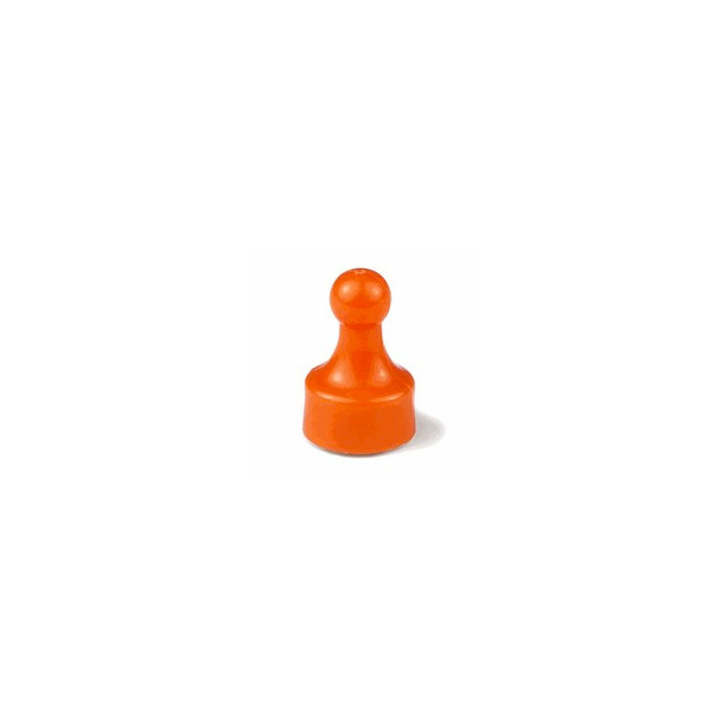 Kraftig magnet "LUDO" mini, Orange