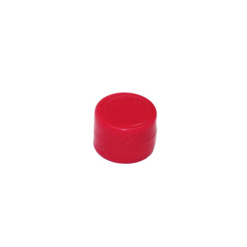 Rød gummimagnet 16x11 mm. 4 kg.