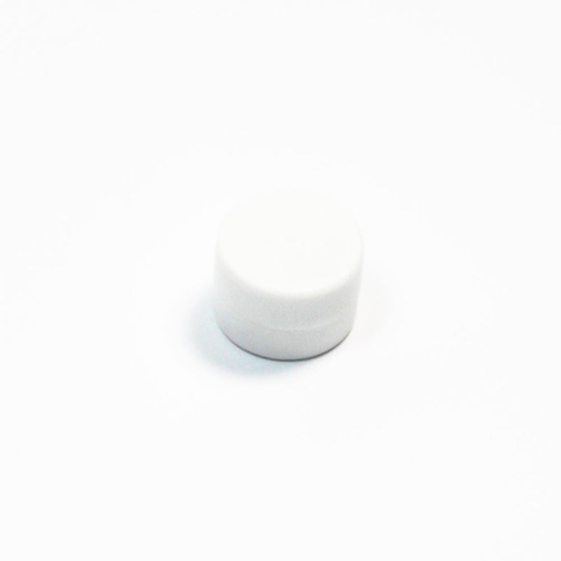 Gummimagnet, Hvid 17x12 mm.