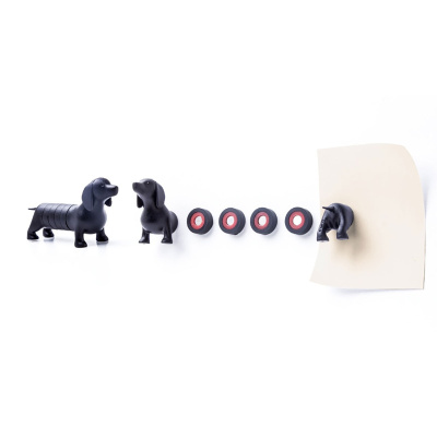Magnetisk hund med 6 magneter fra Qualy QL10174