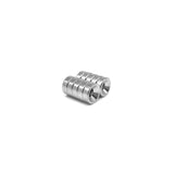 Undersænket powermagnet, Ring 12x4 mm. (N + S) 10-pak