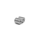 Undersænket powermagnet, Ring 18x4 mm. (N + S) 10-pak