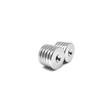 Undersænket powermagnet, Ring 27x4 mm. (N + S) 10-pak