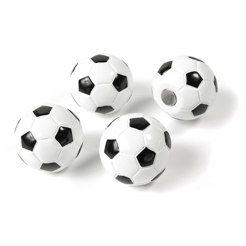 Fodbold Magneter, 4-pak - sportsmagneter