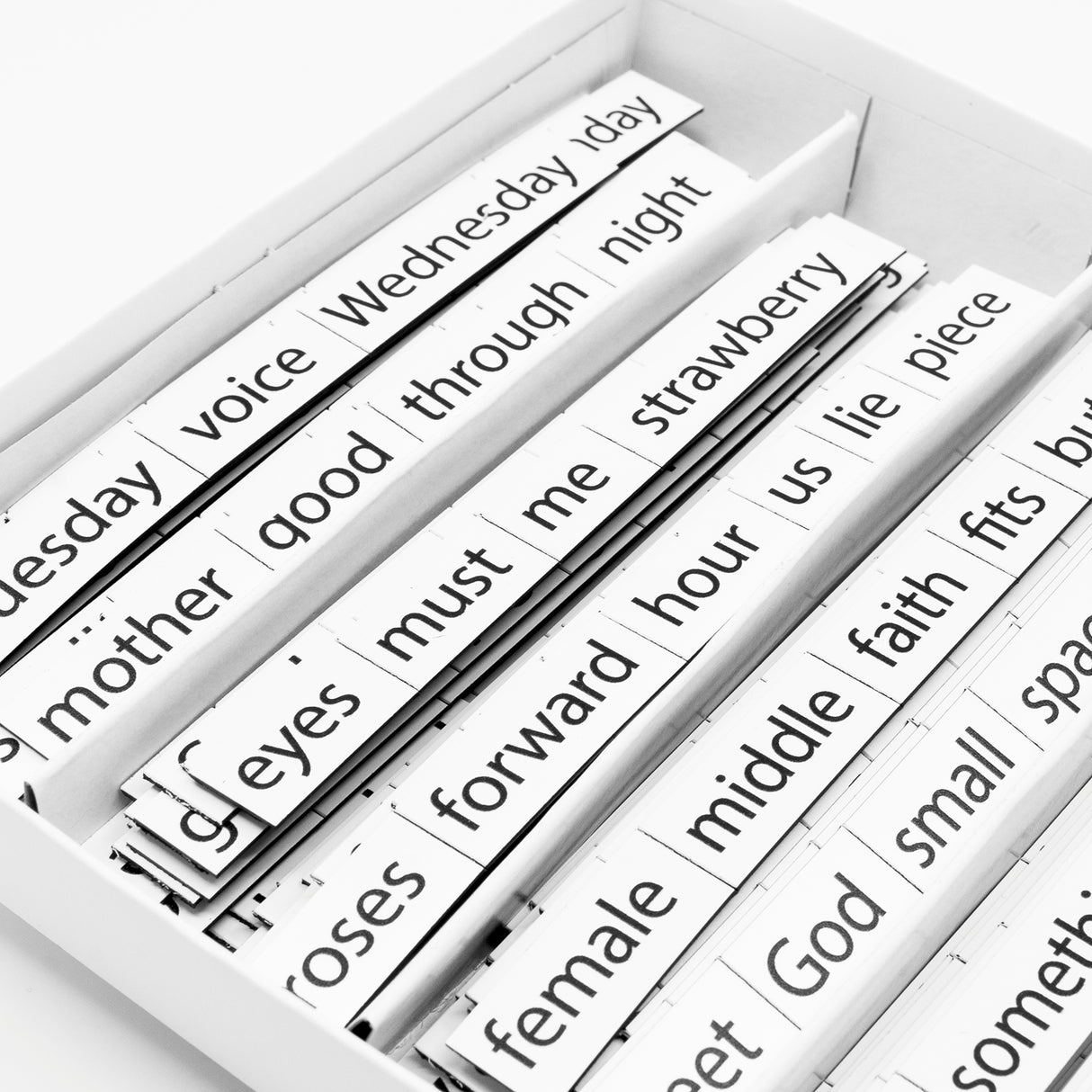 MagnetPoet XL engelsk - Fridge Poetry (+600 stk.)