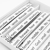 MagnetPoet XL engelsk - Fridge Poetry (+600 stk.)