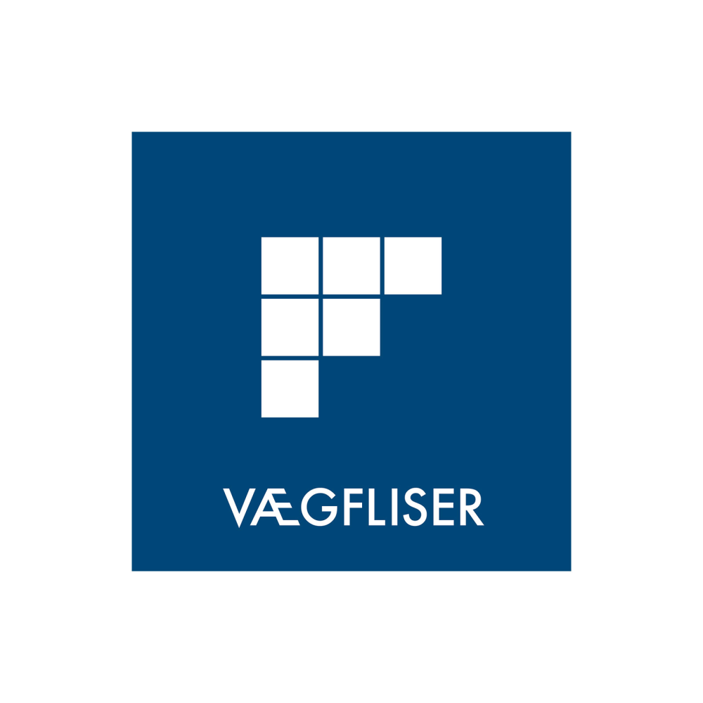 Affaldssortering “vægfliser” - magnetskilt 30x30 cm.