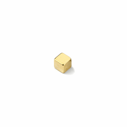 Power magnet, Blok 5x5x5 mm., Guld