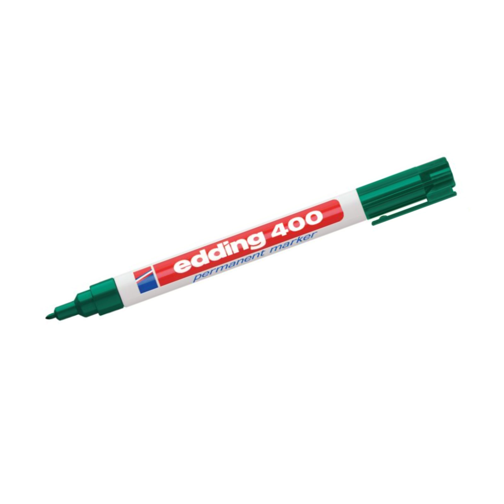 Edding 400 Permanent Marker, Grøn (1 mm.)