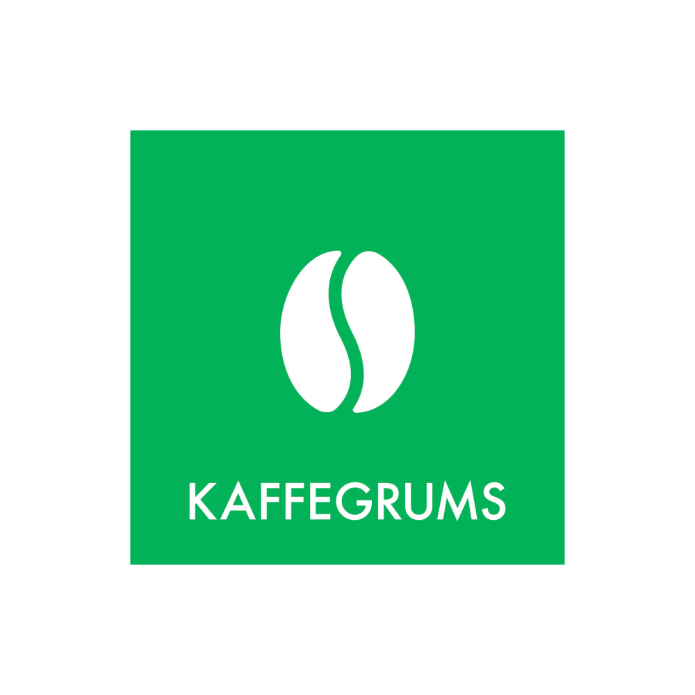 Affaldssortering “kaffegrums” - magnetskilt 30x30 cm.