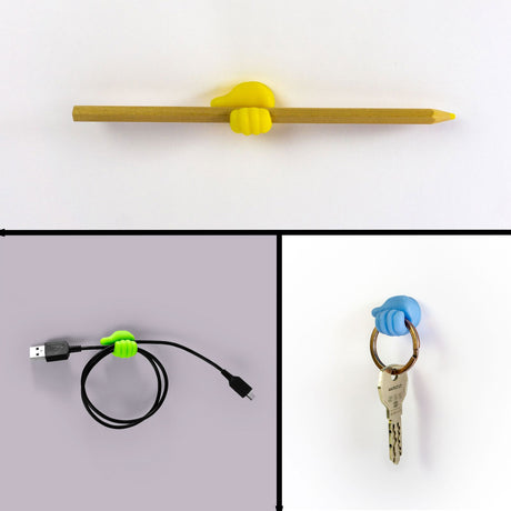 HANDY (mix) magneter, 4-pak - køleskabsmagneter