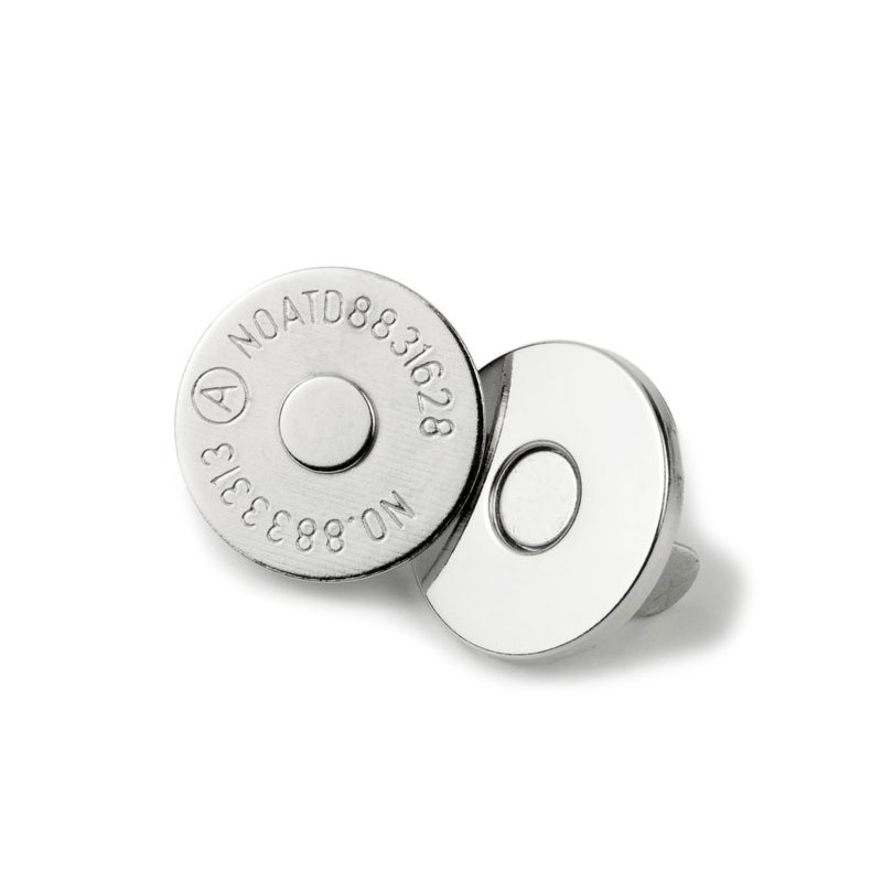 Magnetlås til tasker, 14,5 mm.