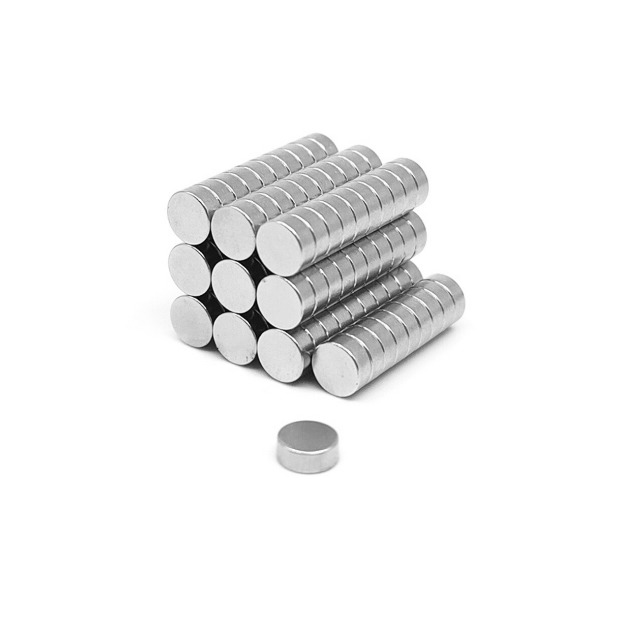 Hobbymagneter 5x2 mm. (100 stk.)