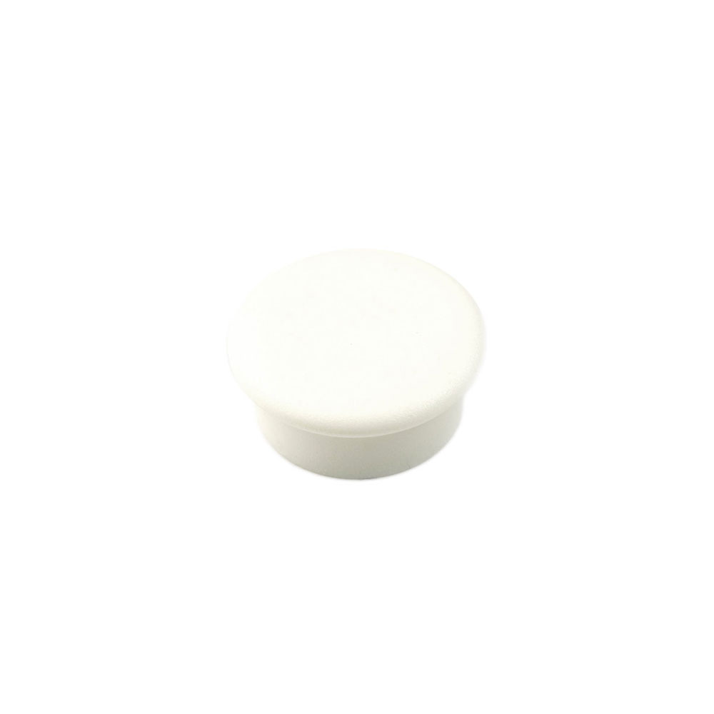 Kraftig kontormagnet Hvid, Rund (mini)