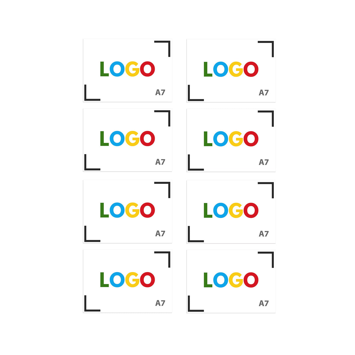 Logo magnet A7 (1,0 mm.)