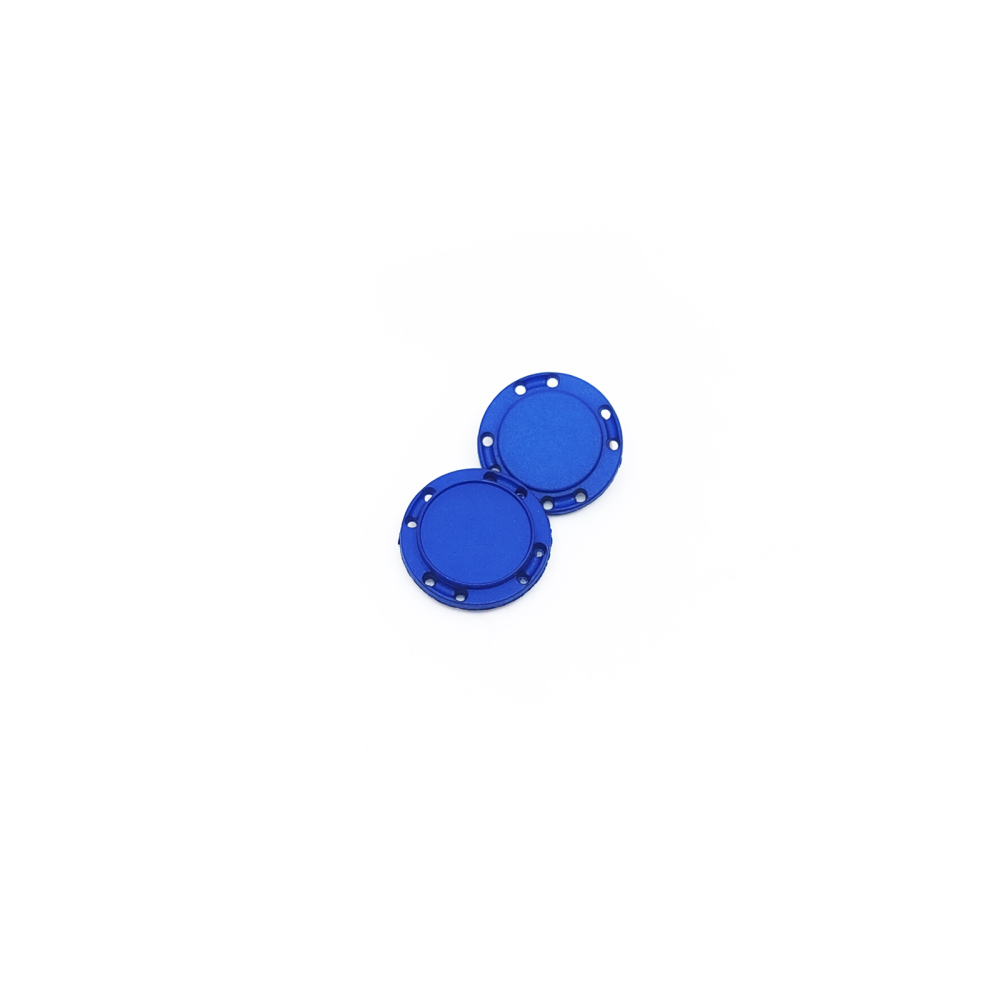 Sy-i-magnet knap rund Ø26 mm., blå