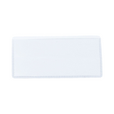 Magnetlomme 11x4,5 cm., Hvid