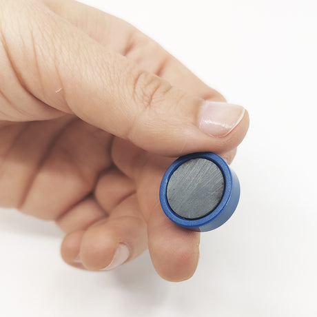 Magnordic Kontormagnet, Blå Ø20 mm. (10-pak)