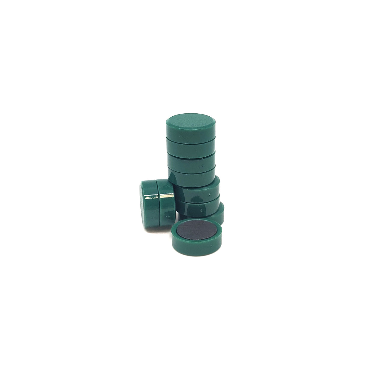 Magnordic Kontormagnet, Grøn Ø20 mm. (10-pak)