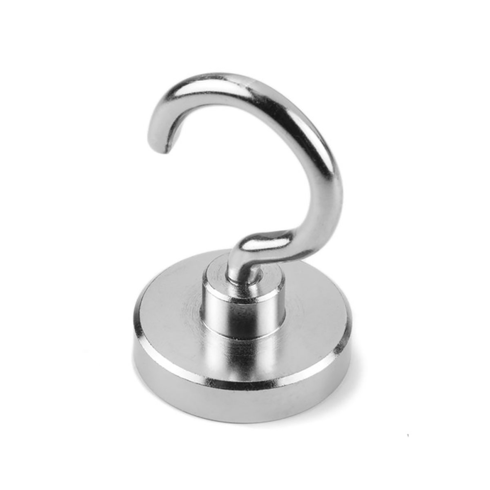 Pottemagnet med krog, Ø63 mm.