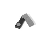 Magnetisk navneskilt m/plast 4,5 cm.