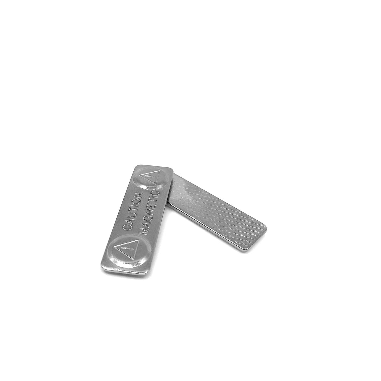 Magnetisk navneskilt m/stål 4,5 cm. (deluxe)