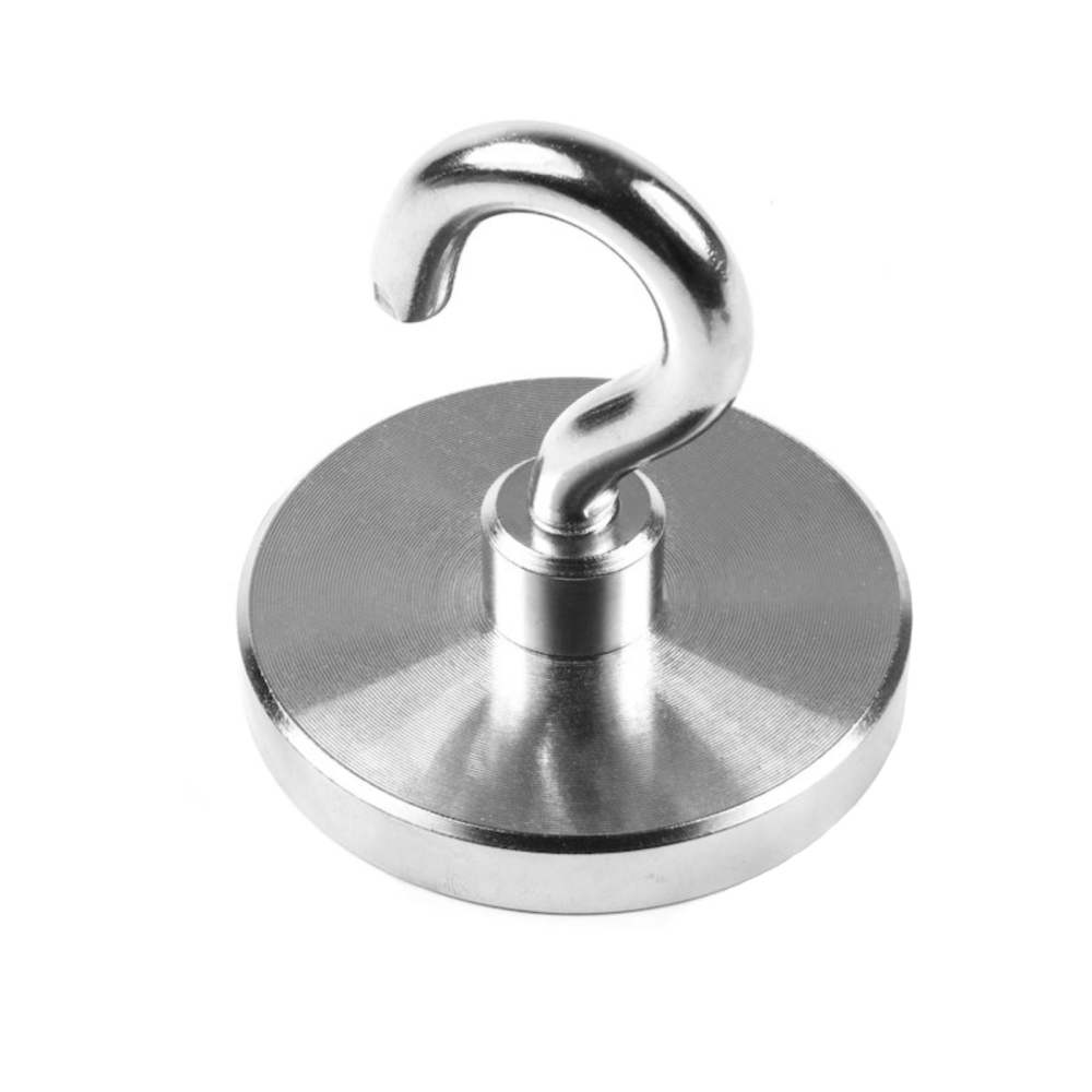 Pottemagnet med krog, Ø75 mm.