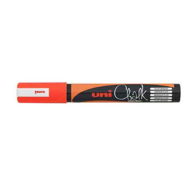 UNI Chalk Marker, Orange (1,8 - 2,5 mm.)