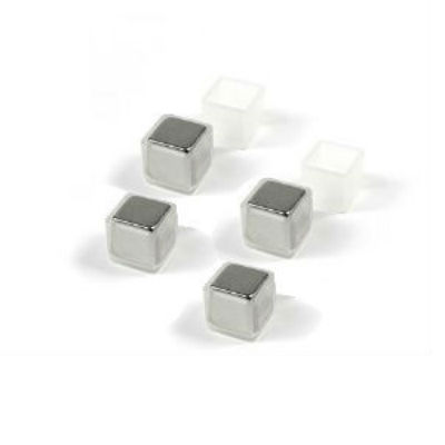 Kube magneter m/cover 10x10x10 mm. (4-pak)