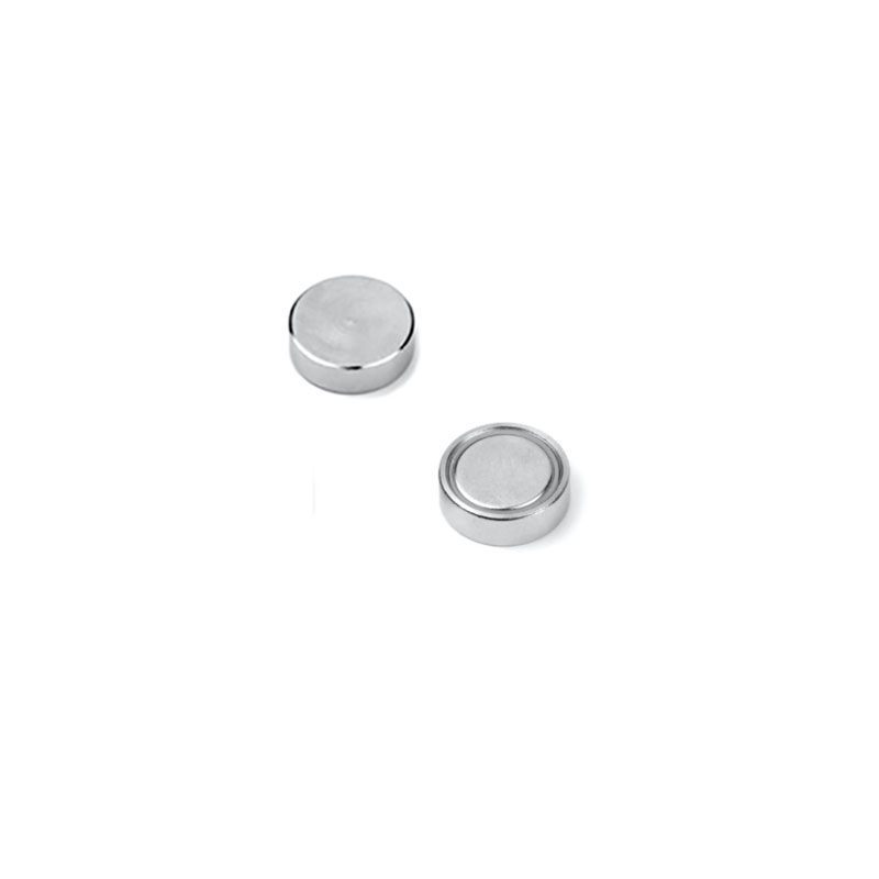 Plan pottemagnet, Ø13 mm. - Neodymium