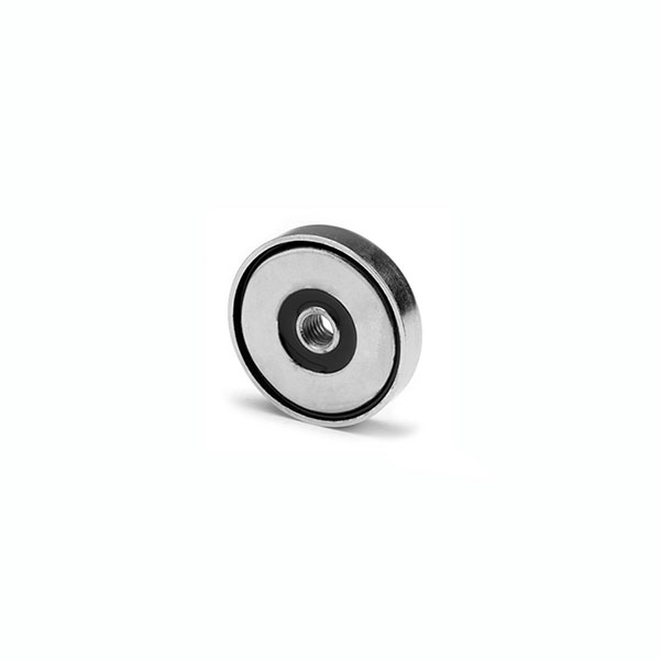 Pottemagnet m. indvendigt gevind, Ø20 mm.