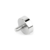 Pottemagnet m. udvendigt gevind, Ø40 mm.