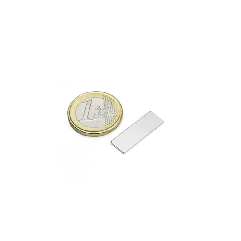 Power magnet, Blok 25x8x1 mm.