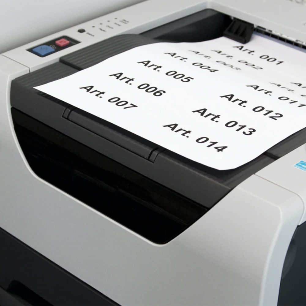 Indstik til c-profiler, 10 ark (print selv) str. 80x30 mm.