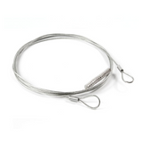 Stål snor m. 15 magneter 6x3 mm.