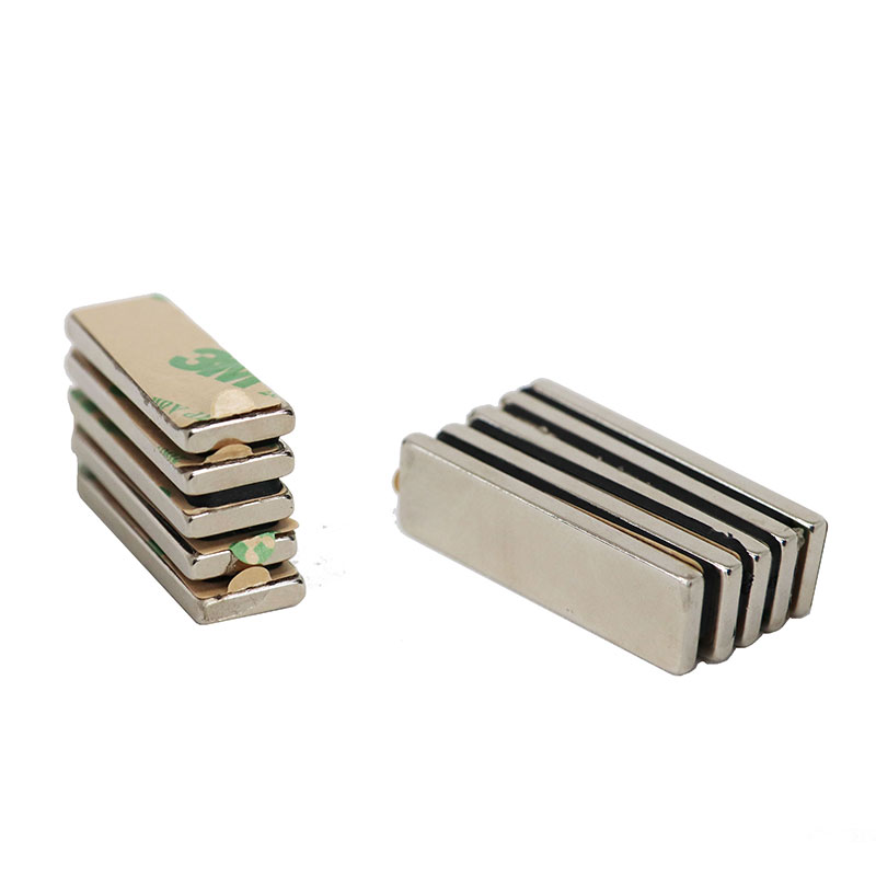 Power magneter, Blok 30x10x3 mm. m/lim, 10-pak
