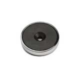 Undersænket pottemagnet, Ø48 mm. - Ferrit