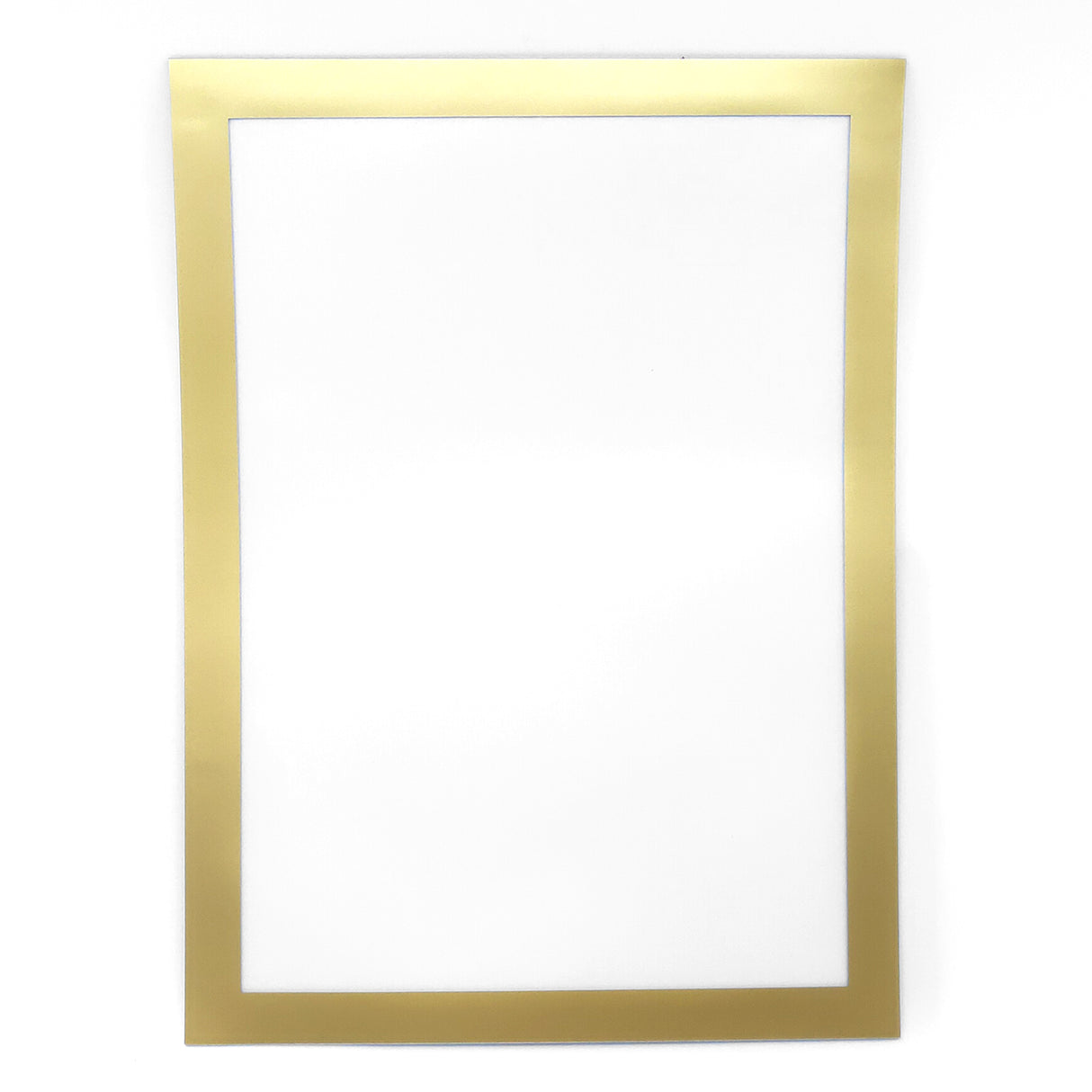 Vinduesdisplay A4 m/magnetisk ramme, Guld